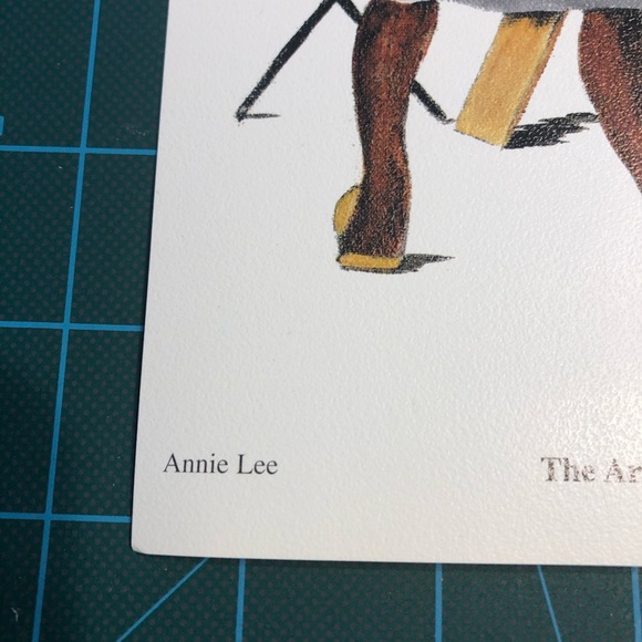 COPY - Annie Lee the artist mini print 5 x 7” vin… - Picture 4 of 5